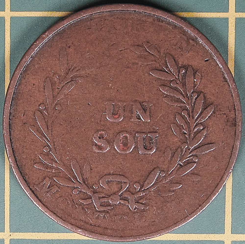 Lower Canada Un Sou token LC-39