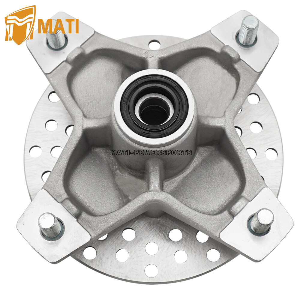 Front Brake Rotor &Hub for Yamaha Banshee 350 Warrior 350 Raptor 350 Blaster 200