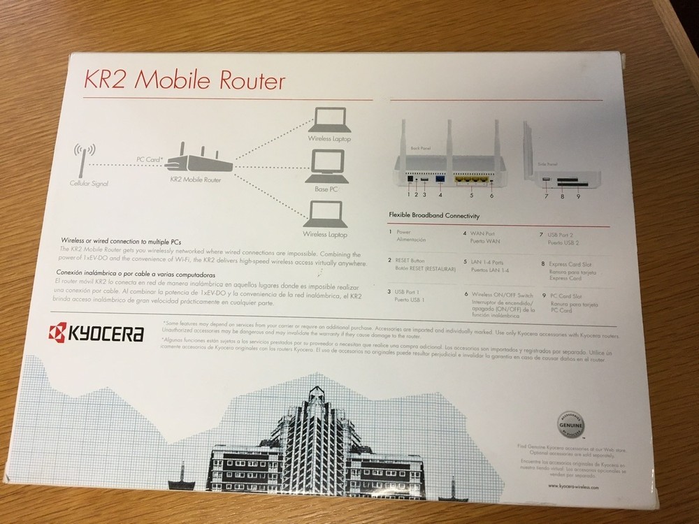 KYOCERA KR2 MOBILE ROUTER