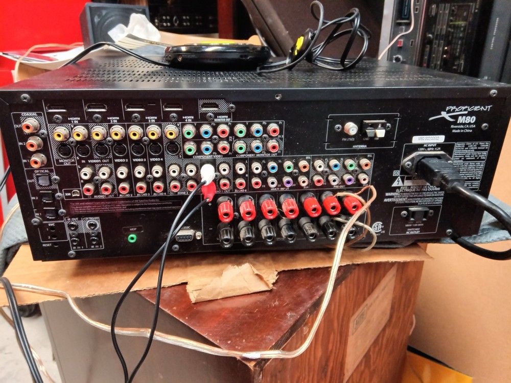 Proficient M80 Audio / Video Receiver Tested Working