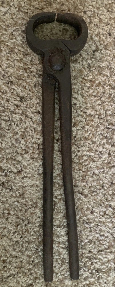 Large Farrier Tool-Nippers-Pliers-Blacksmith Tools-Cast Iron Tool Almost 14”