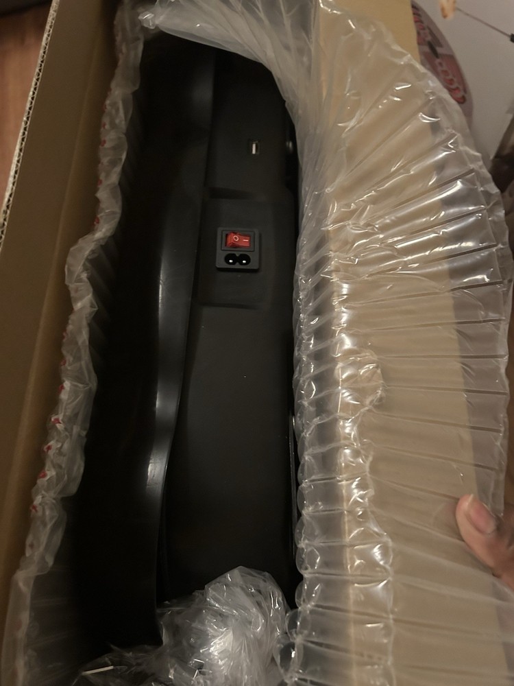 Multi-Function Vibration Platform Machine Model 550 Black Plastic SG0063-BK