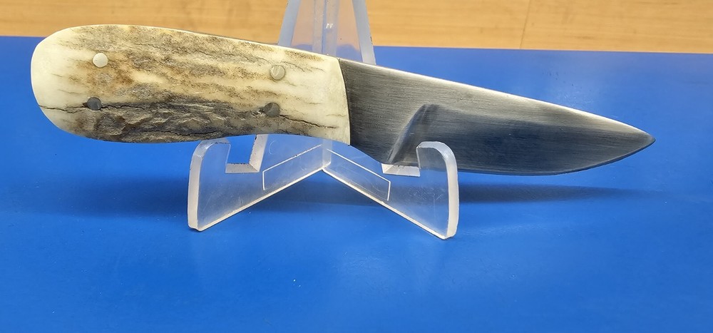 Fixed Blade, handmade J. Bigler Collection Knife With Sheath