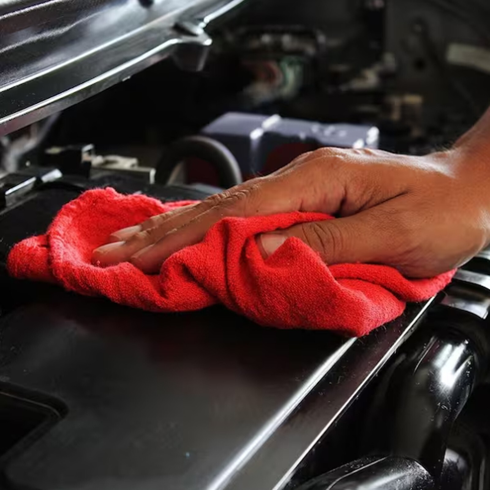 1000 New Industrial A Grade Shop Rags -Cleaning Towels White -Multipurpose Cloth