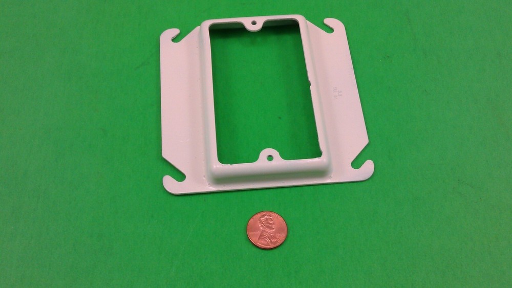 STANDARD ELECTRICAL BOX STEEL COVER FOR ELECTRICAL OUTLET/SWITCH INSTALLATION