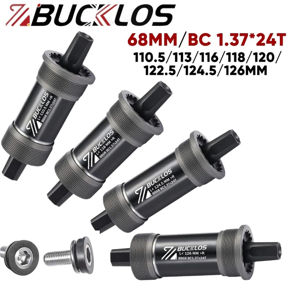 Bicycle Square Taper Bottom Bracket BB68 Mountain E-bikes Crank Sealed Bearings