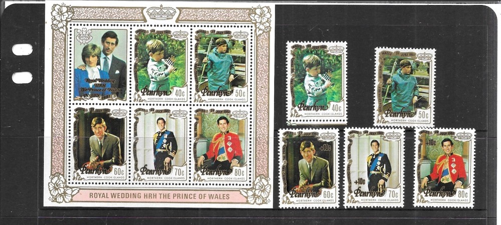 PENRHYN- COOK ISLAND. 1981. DISABLED PERSONS YEAR.  MINT FULL GUM. AS PER SCAN.