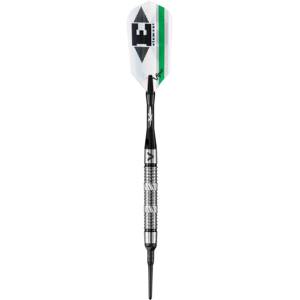 Viper Element Tungsten Soft Tip Darts Grooved Barrel 18 Grams