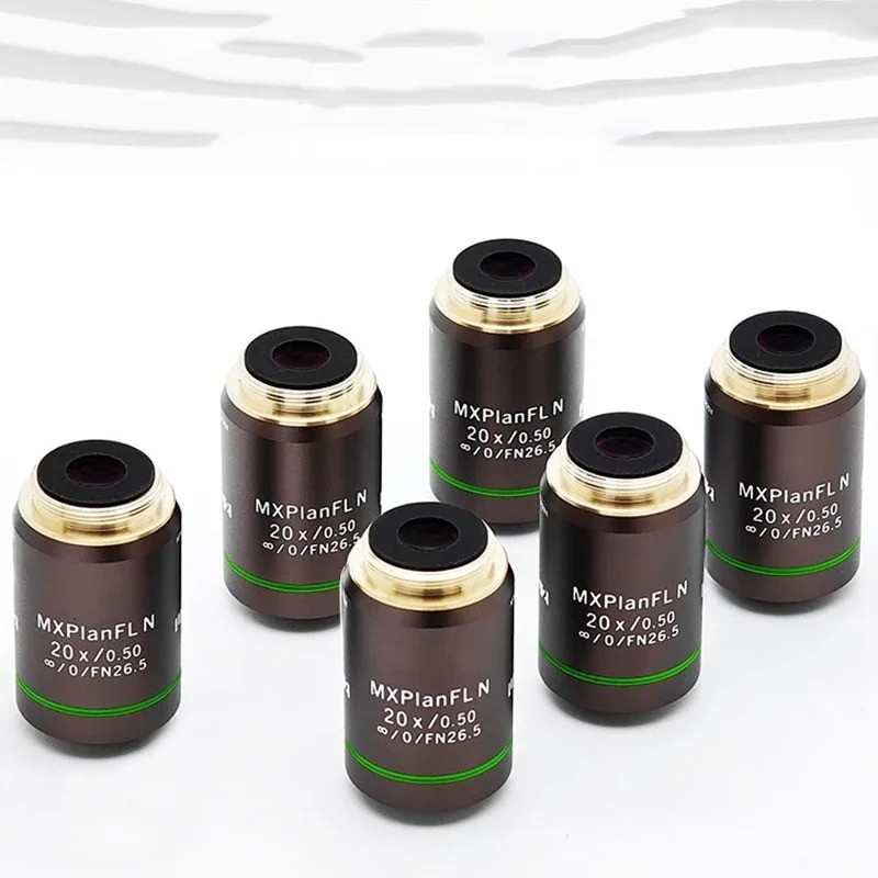 Large Numerical Aperture 20X F180 Apo MXPlan FLN Plan Microscope Objective Lens