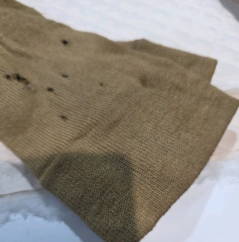 WWII US Army / USMC or Korean War Wool Combat Boot Socks 3 Pair Original