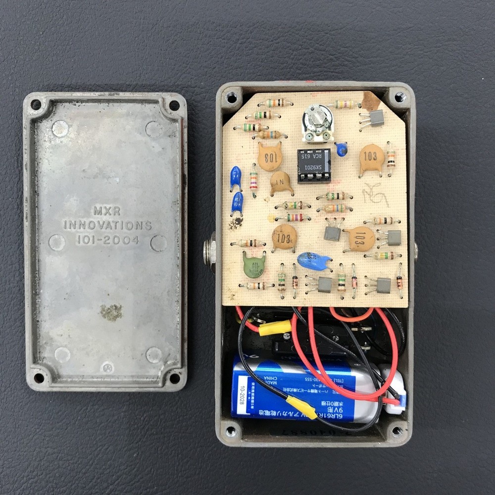 MXR Dyna Comp 80 Compressor Pedal 1062 Tested & Works