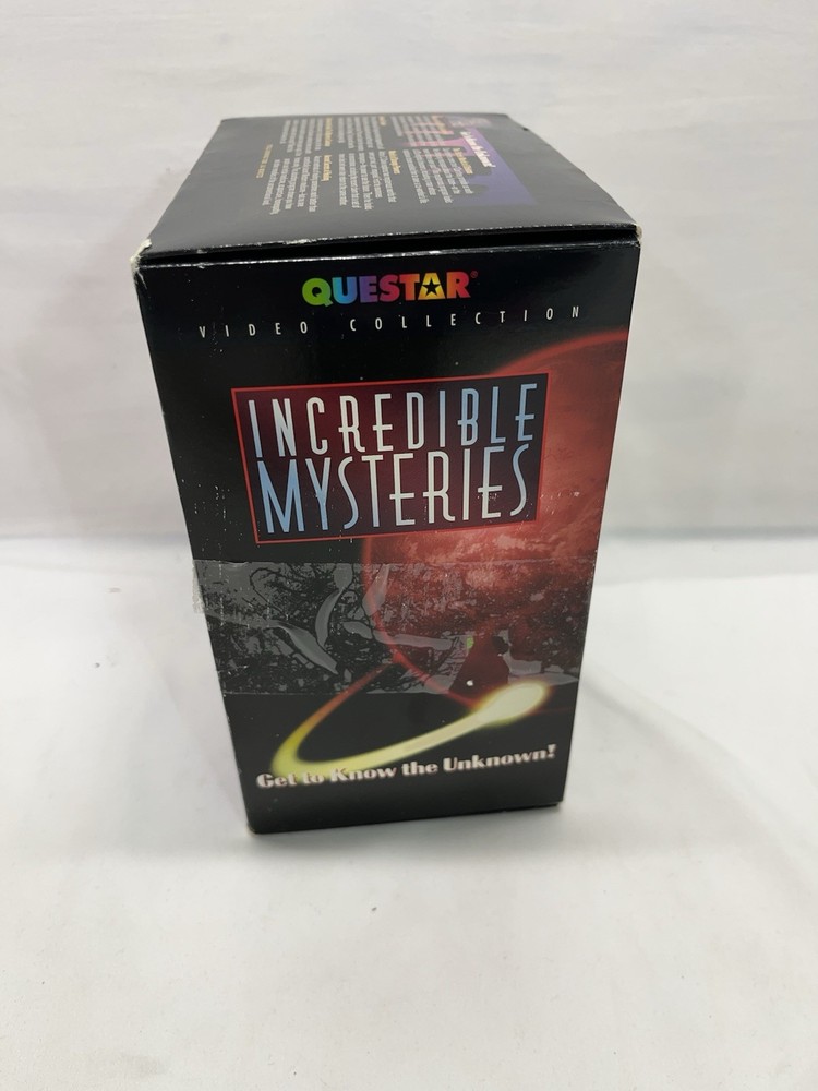 QUESTAR INCREDIBLE MYSTERIES BOX SET 6 VHS
