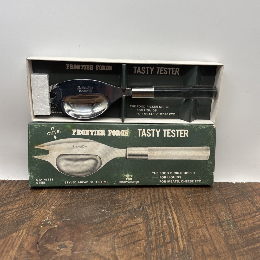 Vintage MCM Frontier Forge Tasty Tester Utensil Serving