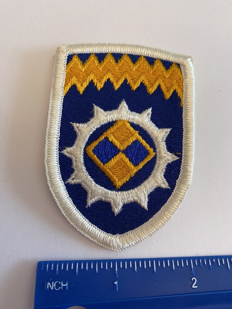US Army Alaska Support Command Patch Full Color Patch INV5405