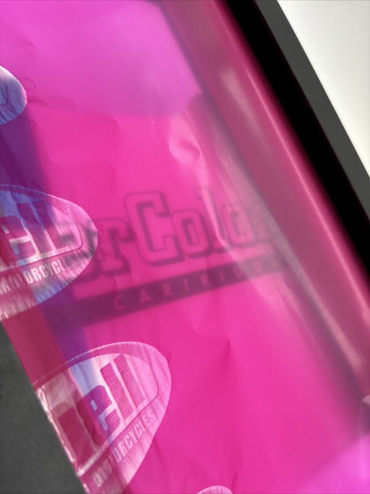 Zero Nine Process Magenta Foil Gerber Edge Printer Edge 2 Le SHELVE 2C 2