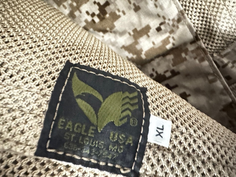 Prototype Eagle Industries Plate Carrier AOR1 Tan Webbing XL