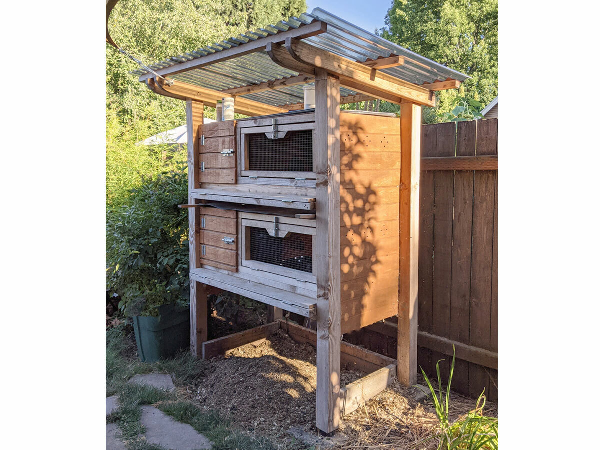 Backyard Quail Coop Plans: The Quail Hutch Plan (eBook on USB Flash Drive)
