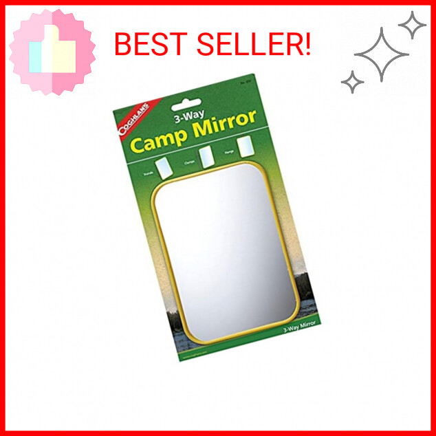 Coghlan's 3-Way Camp Mirror , Yellow