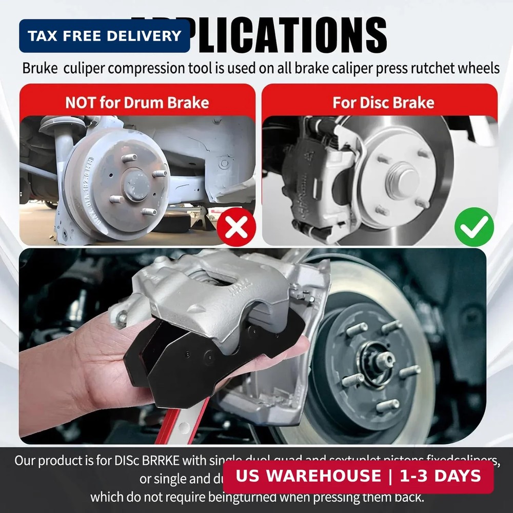 Brake Tools, Brake Caliper Compression Tool, Brake Caliper Tool, Caliper Piston