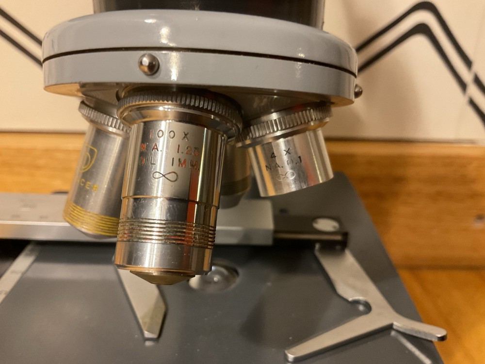 American Optical Educational Microscope Series Sixty (60) With 4 Objectives