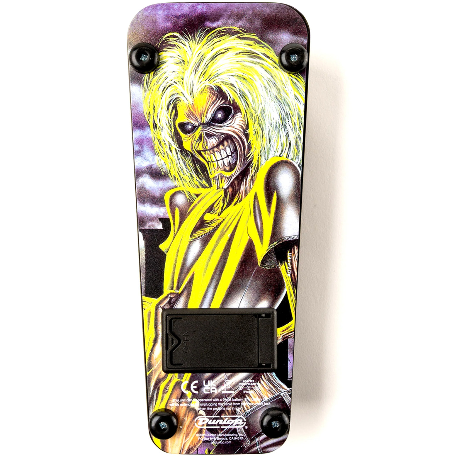 Dunlop Iron Maiden Killers Cry Baby Wah Pedal