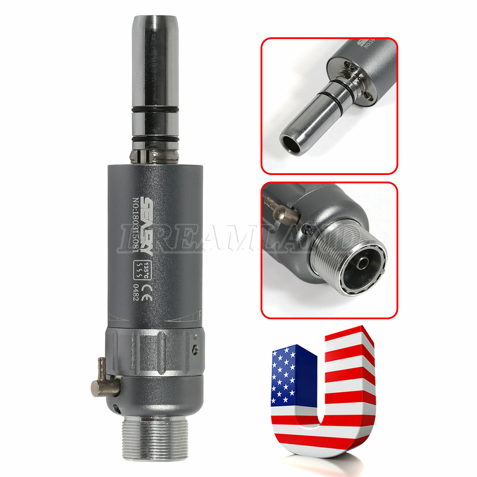 Dental Slow Low Speed E-type Air Motor Micromotor 4/2 Hole Handpiece NSK Style