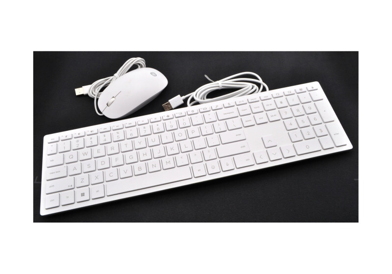 M55009-001 - Keyboard/ Mouse KIT, White, Wired