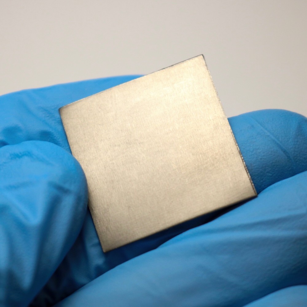 Titanium Sheet / Foil 1x1in Square Element 22 Ti Chemistry Sample