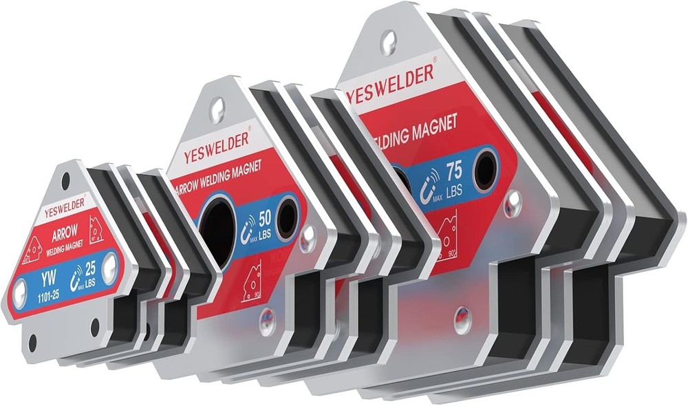 Durable Welding Magnet Set 25/50/75 LB