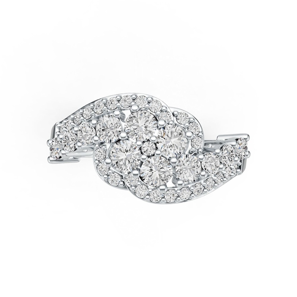 Sterling Silver Semi Mount Ring Setting Round RD 3.5mm