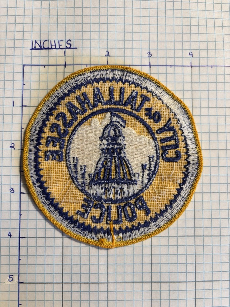 TALLAHASSEE, FL Police Department Patch
