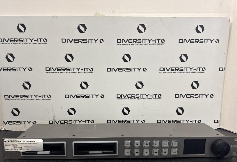 Blackmagic Design Broadcast Deck HyperDeck Studio Pro