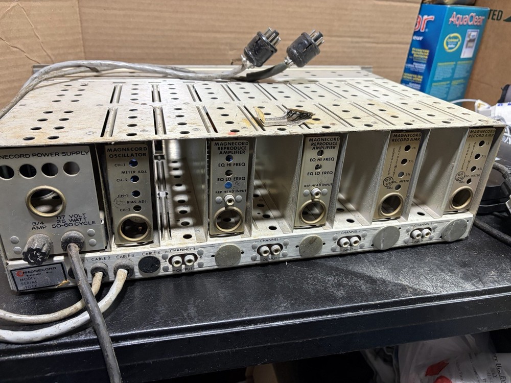 [RARE] Magnecord 1024A preamplifier and equalizer