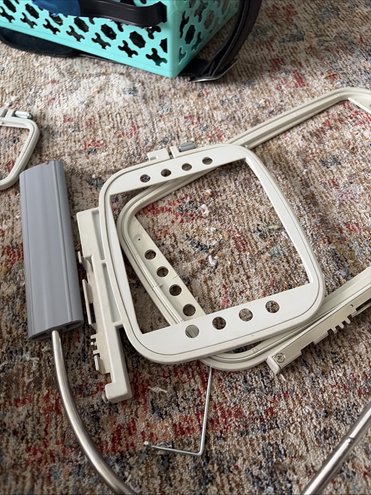 Singer Quantum XL 5000 6000 Model EM-3 Attachment Embroidery Bed & Hoops Look