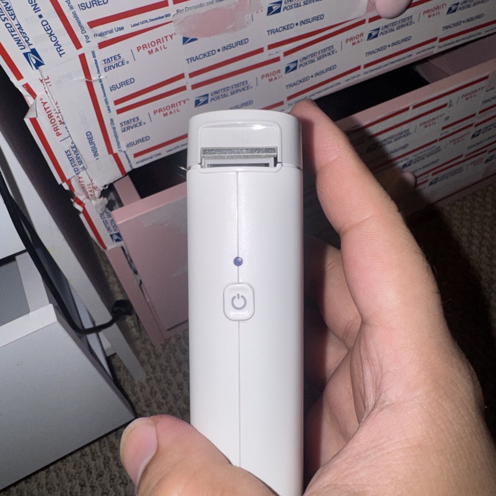 NiiMbot D11 Label Printer, White, 1200mAh, New Open Boxe2