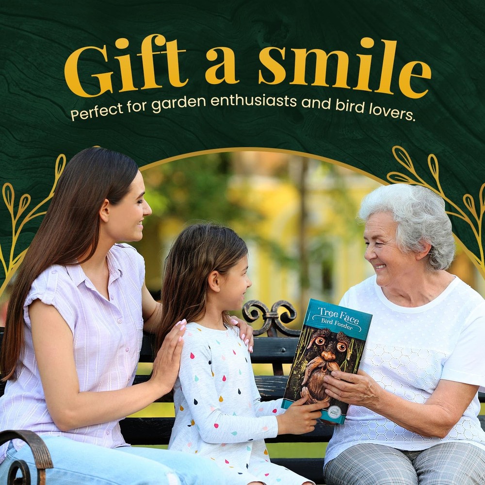 Tree Face, Faces Outdoor, Art, Decorations Brown