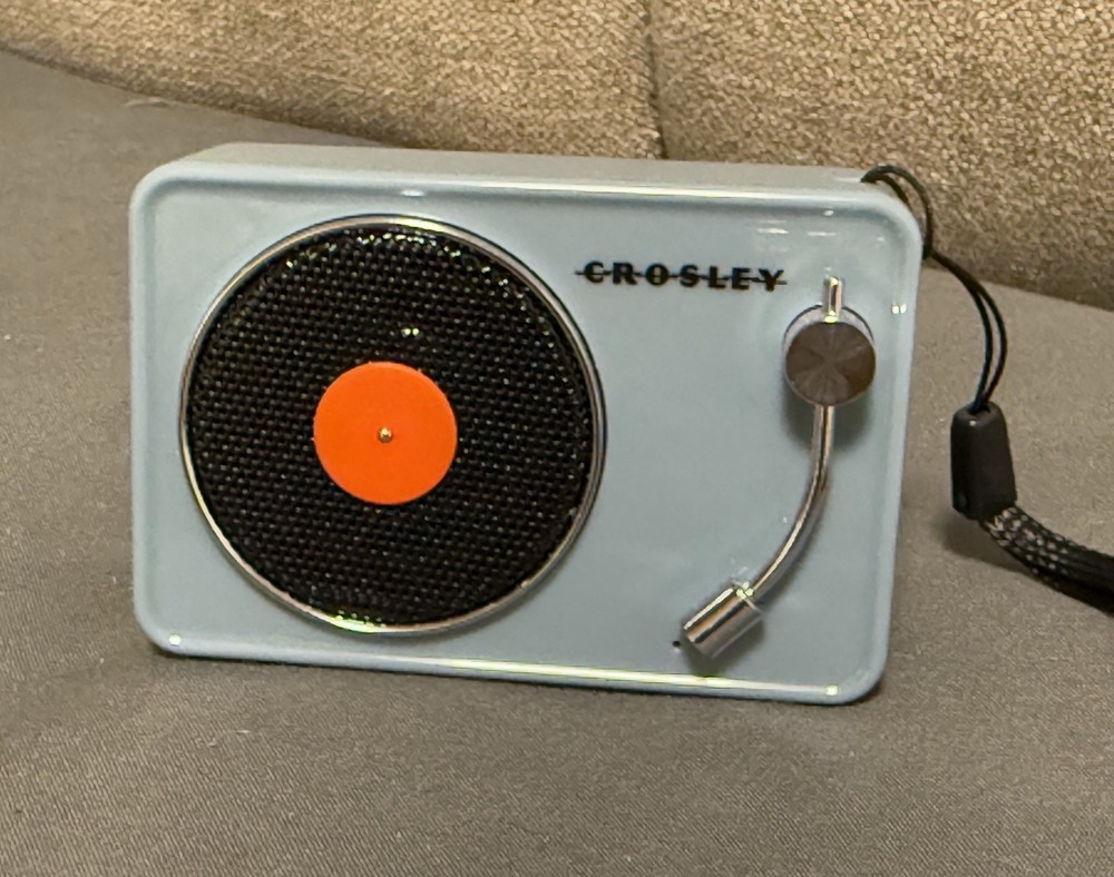 Crosley CR3029A-TN Mini Turntable Bluetooth Speaker