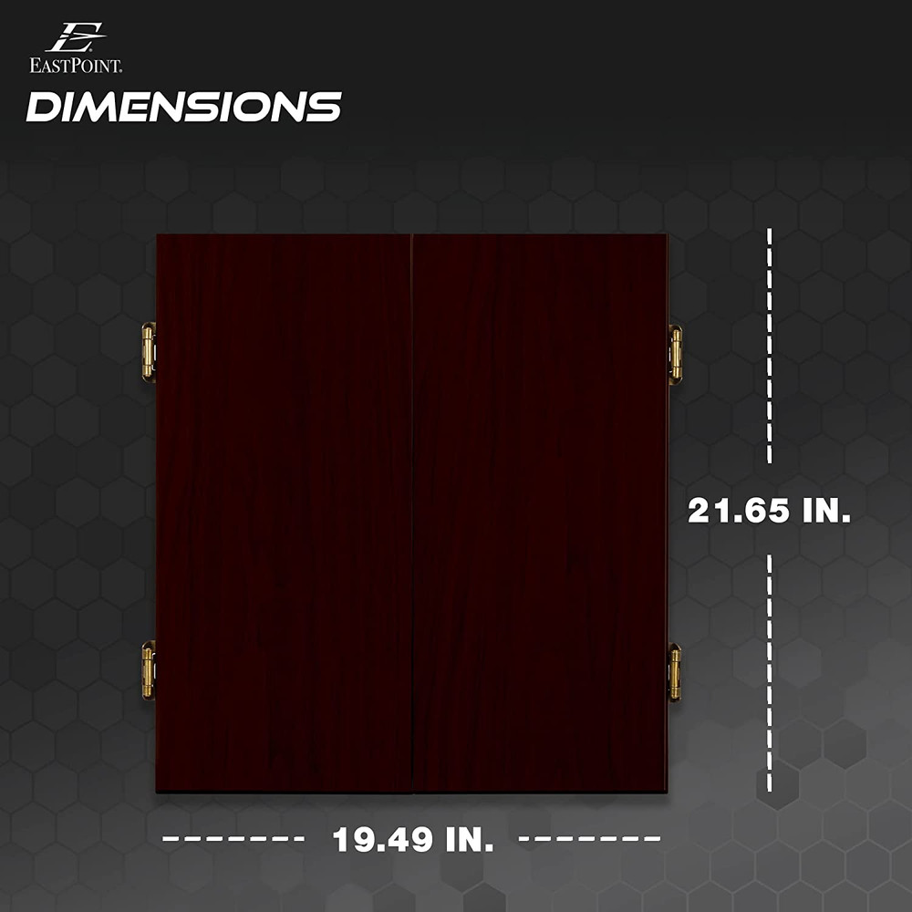 Bristle Dartboard and Cabinet Sets- Features Easy Assembly - Complete with All A