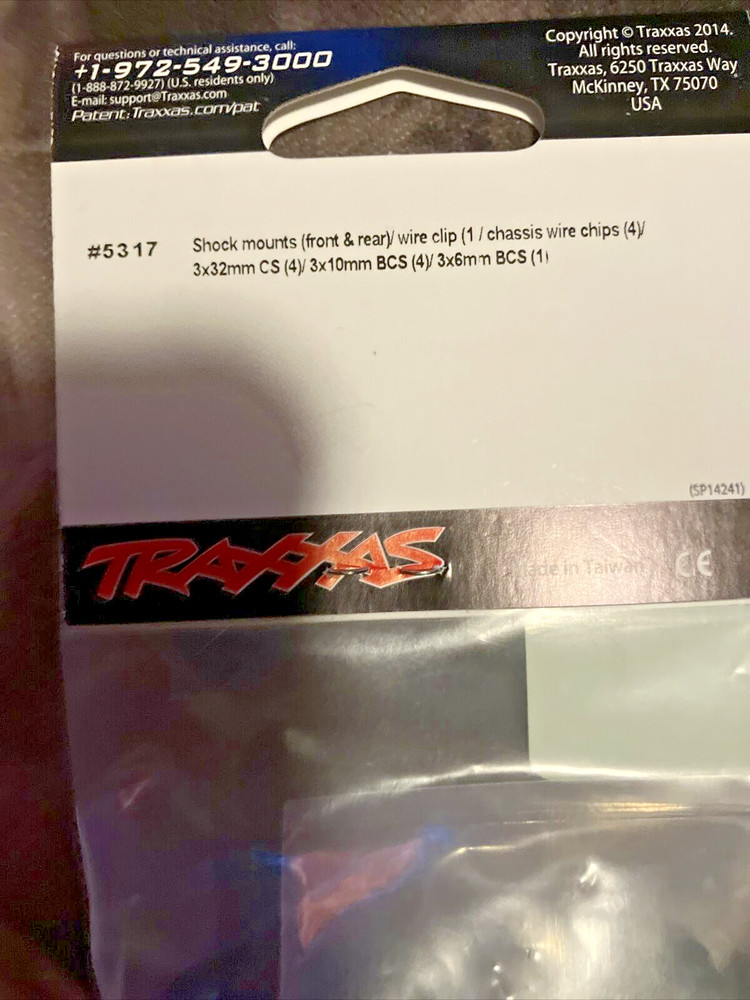 Traxxis Summit 5315 Steering Servo Guards & 5317 Front Shock Mounts