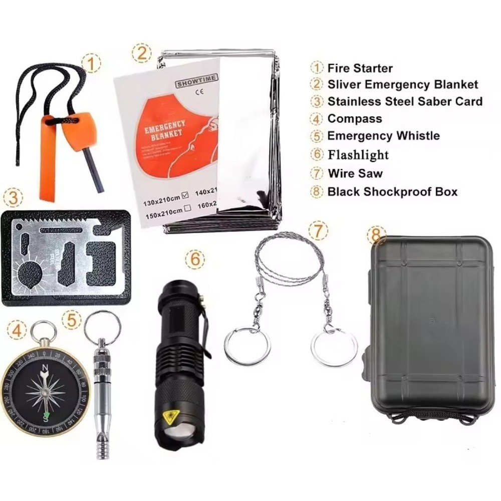 8pc Survival Kit