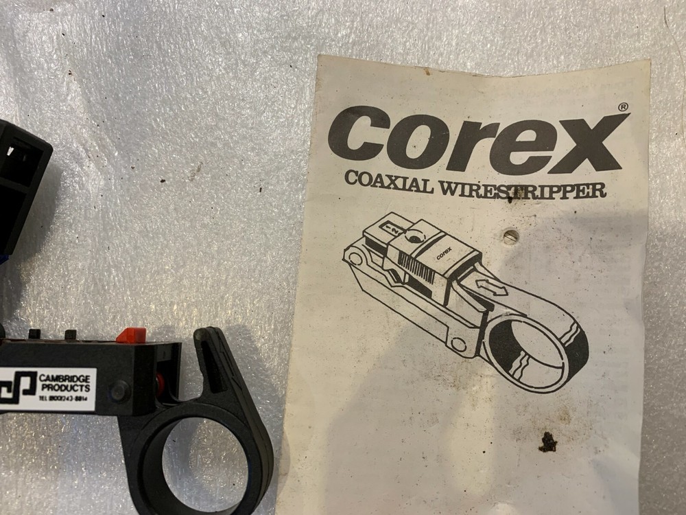 Corex Coaxial Wirestripper 2.5-7.6mm