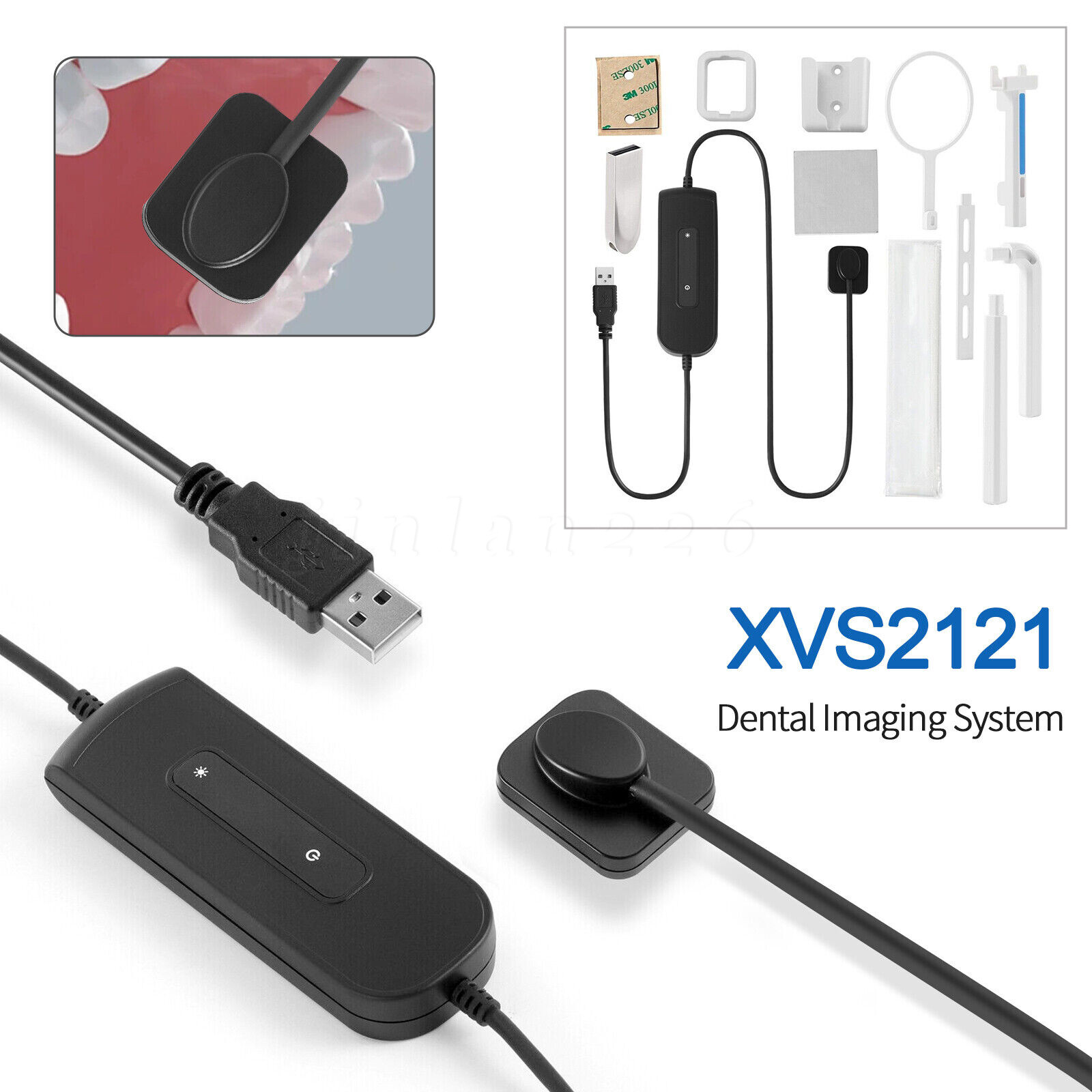 Woodpeckr Dental Digital Rayos X Sensor Intraoral ray HD Sensor Size 1.0 Kids