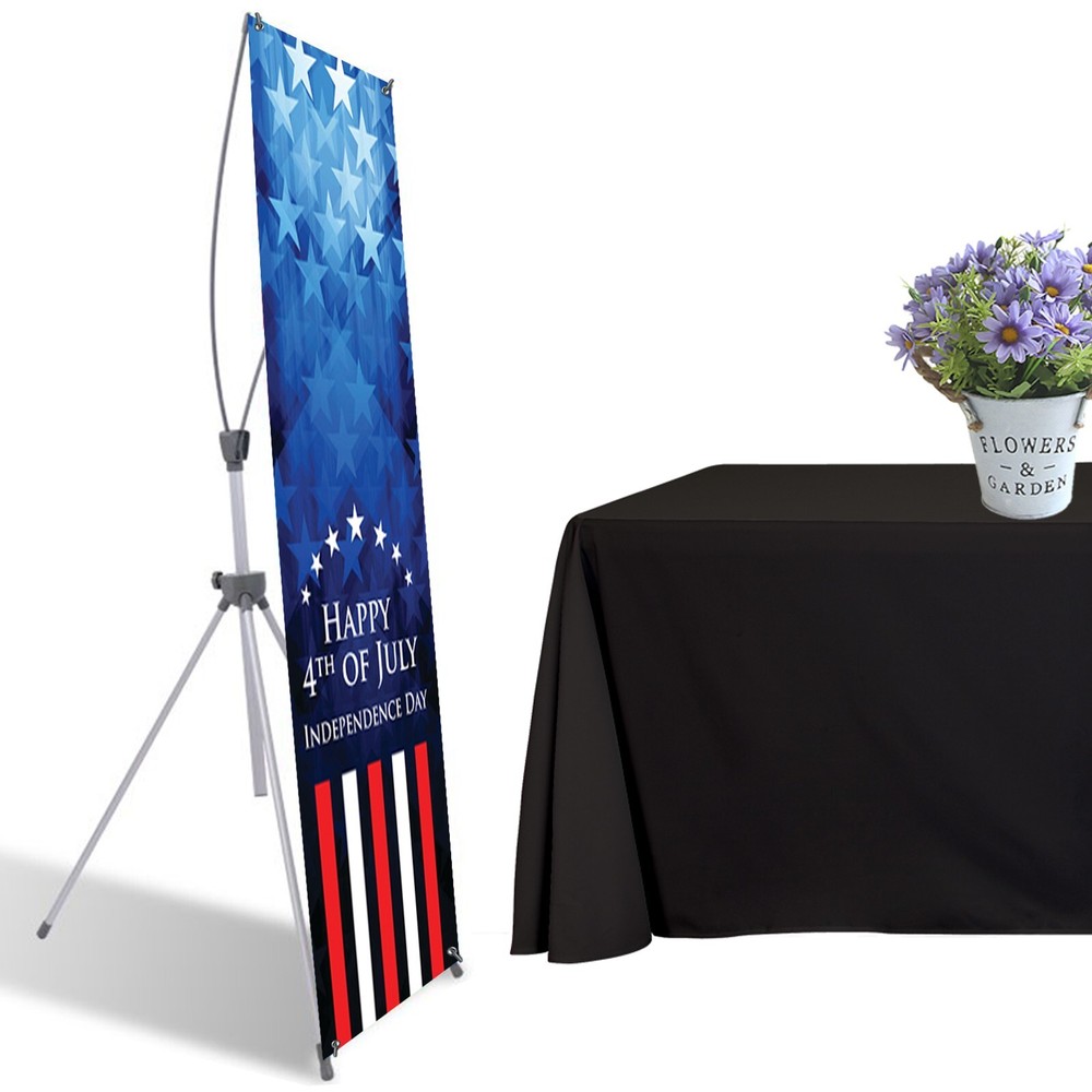 24"x72"  X Banner Stand Adjustable Banner Stand（Stand only）