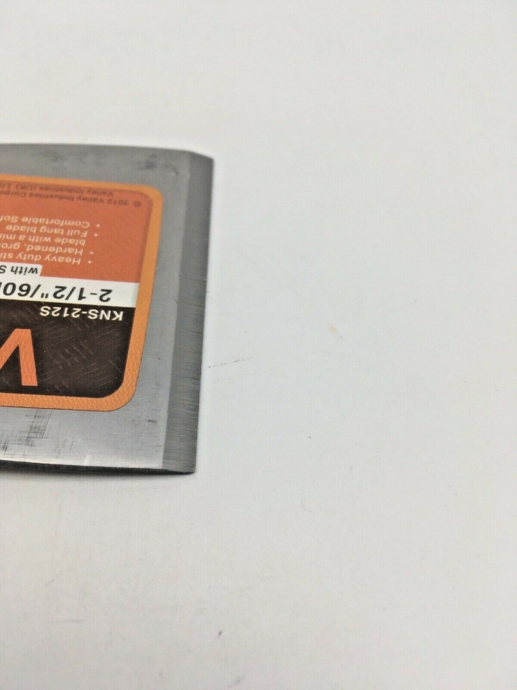 2 1/2” Stiff Scraper Putty Knife Soft-Touch Plastic Handle