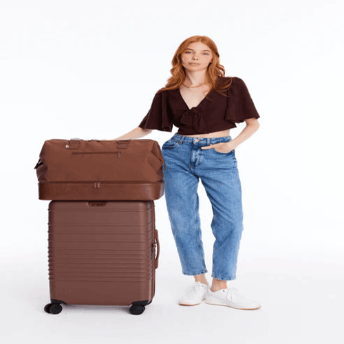 NWT Beis Weekender in Maple Brown
