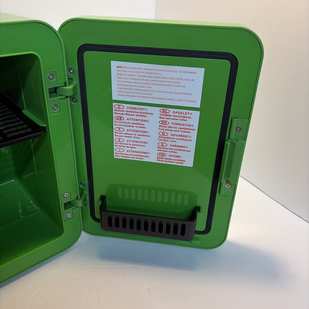 Minecraft Creeper Mini Fridge Portable Tabletop Electric Cooler