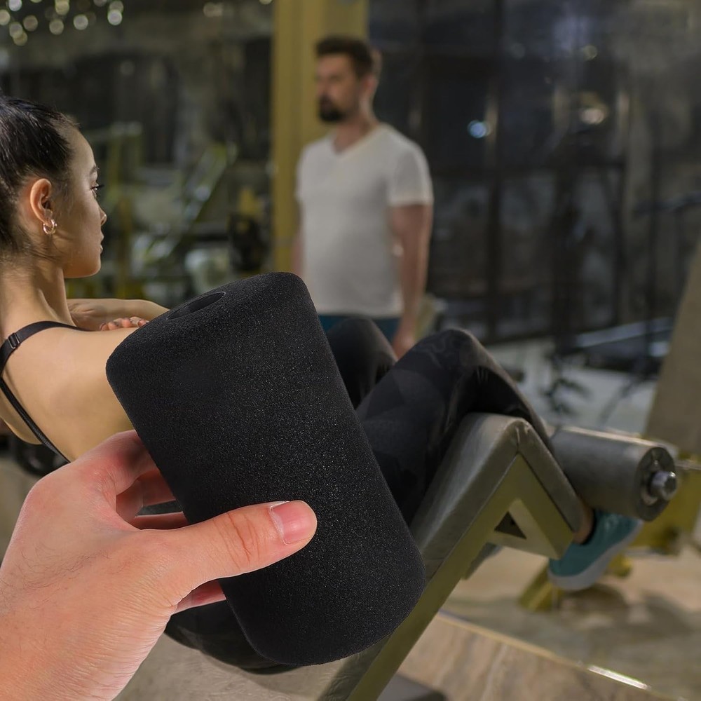 4Pcs Foam Foot Pads Rollers Replacement Roller Pad for Leg Extension Sponge C...