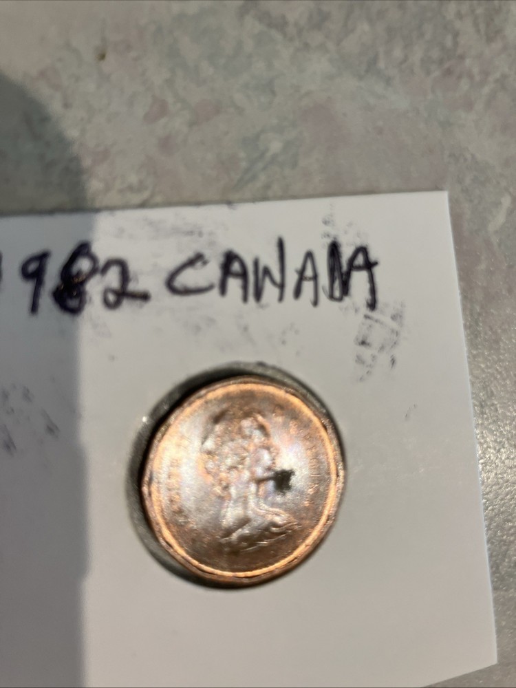 1982 Canada 1 One Cent Coin Excellent Condition
