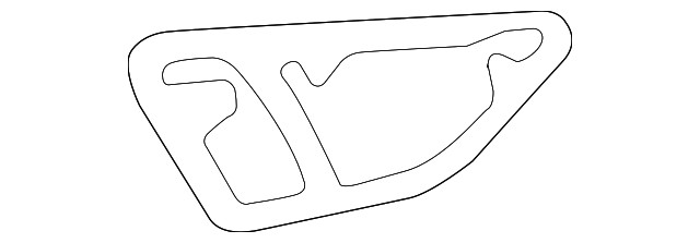 Genuine GM Backup Lamp Assembly Gasket 39090948