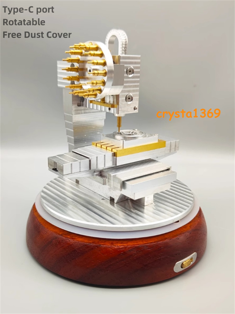 Mini Milling Machine Model Simulation Machinery Milling Machine Tool Crafts Gift
